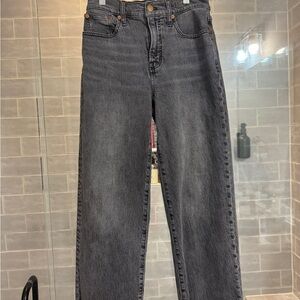 Madewell Women's Straight Leg perfect vintage wide leg crop jeans